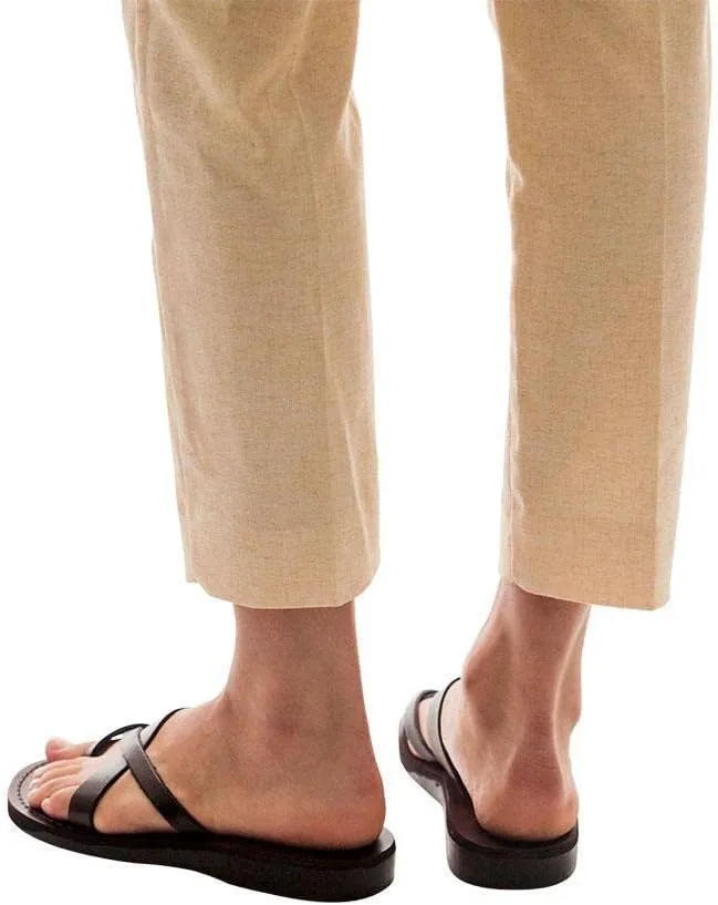Abigail - Leather Toe Sandal - Womens Sandals
