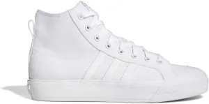 adidas Mens Nizza Hi Adv High Skate Sneakers Shoes - White - Size 7 M
