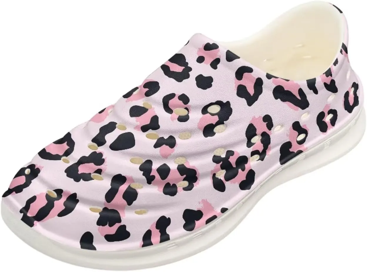 Animal Print Water Shoes for Girls Boys Kids Swim Beach Sandals Breathable for Outdoor Water Sports Pool
