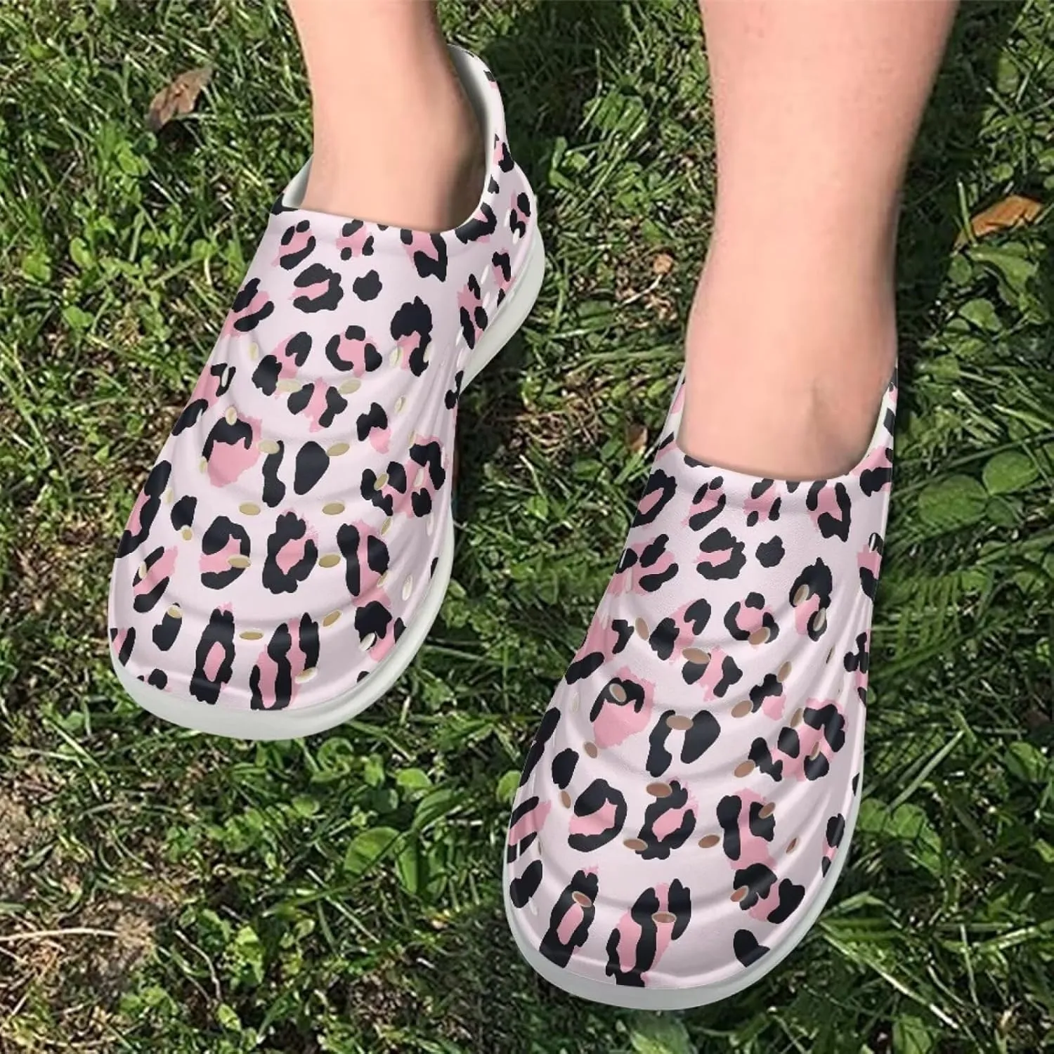 Animal Print Water Shoes for Girls Boys Kids Swim Beach Sandals Breathable for Outdoor Water Sports Pool
