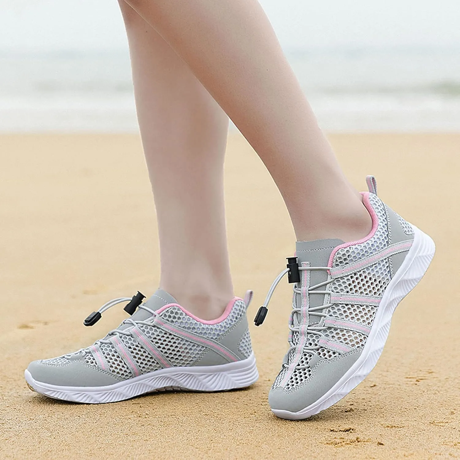 Aqua Sport Shoes Quick Dry Water Shoes Barefoot for Women Men Beach Swim Pool Surf Yoga Hiking Lightweight Non Slip Outdoor