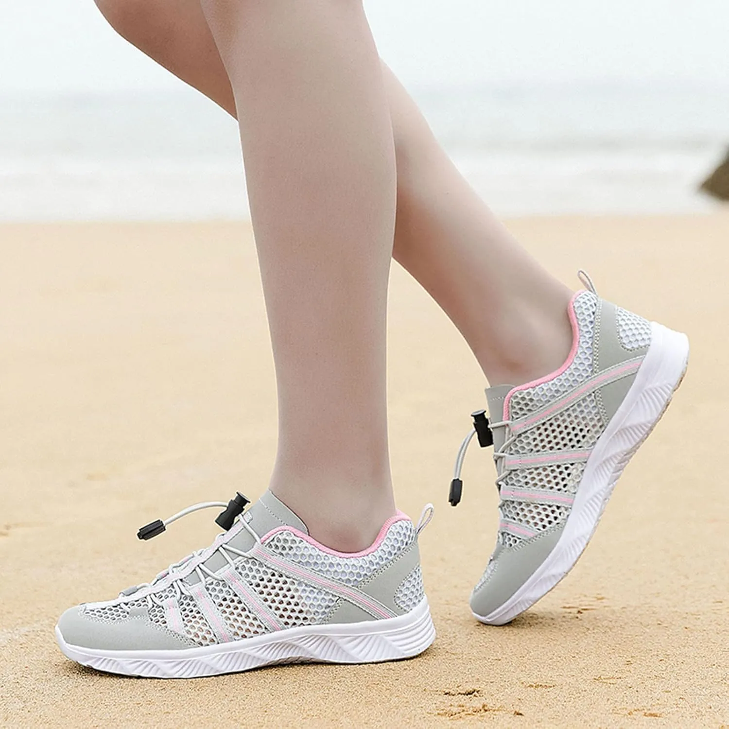 Aqua Sport Shoes Quick Dry Water Shoes Barefoot for Women Men Beach Swim Pool Surf Yoga Hiking Lightweight Non Slip Outdoor