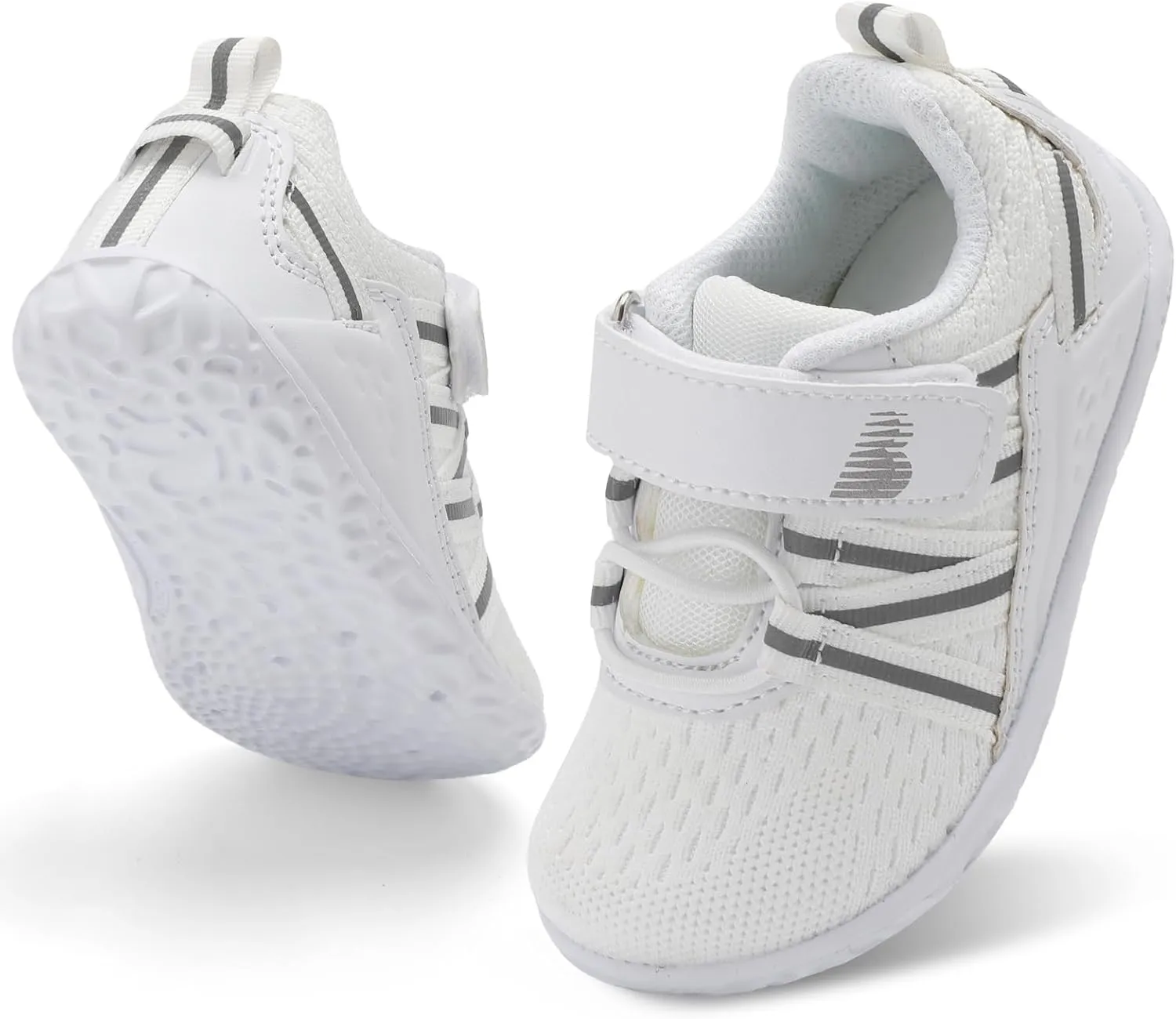 BARERUN Baby Sneakers Toddler Shoes Soft Anti-Slip Sole Newborn First Walkers Infant Toddler Breathable Athletic Running Shoes