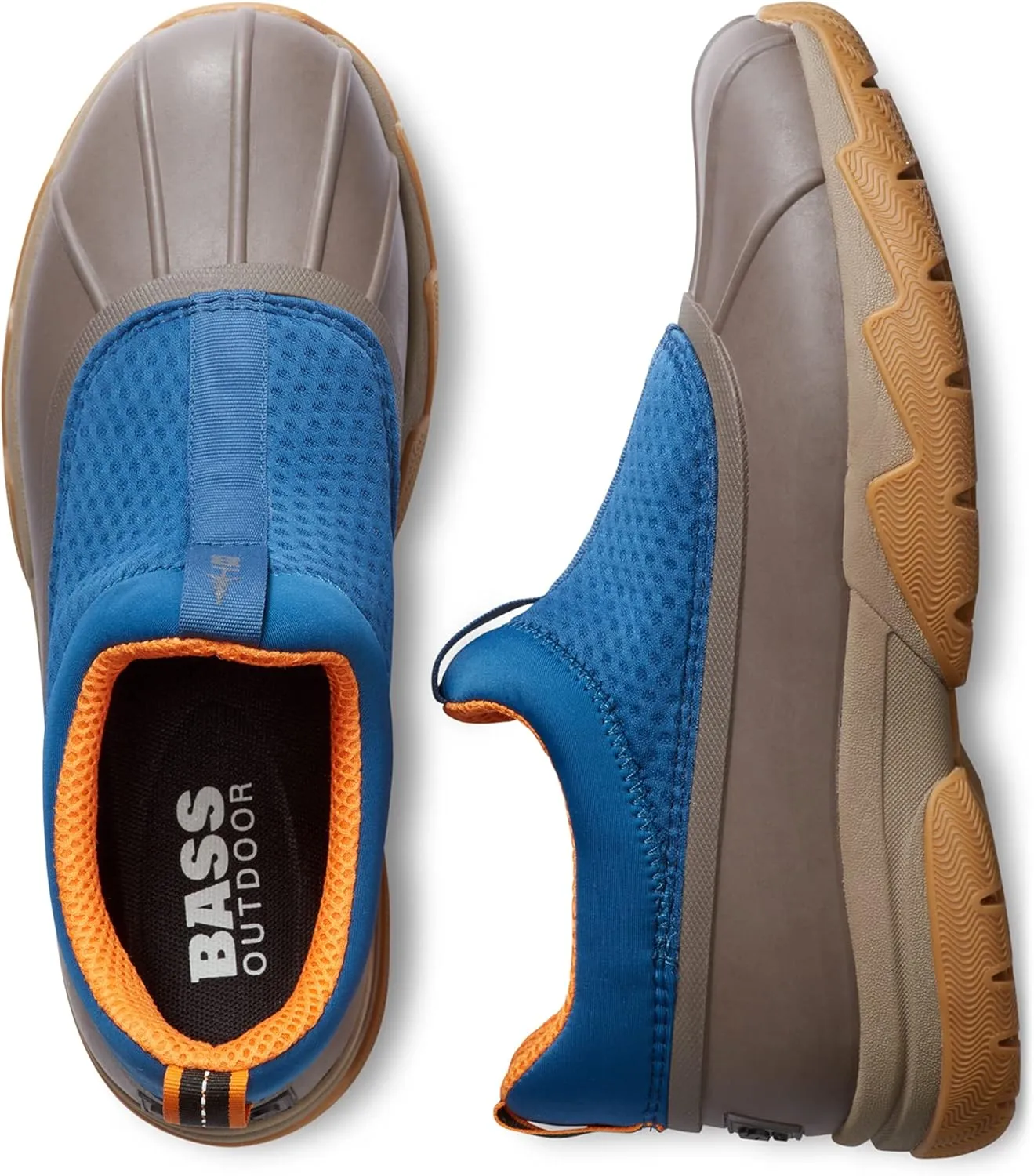 BASS OUTDOOR Men's Field Duck Low Slipo Rain Shoe