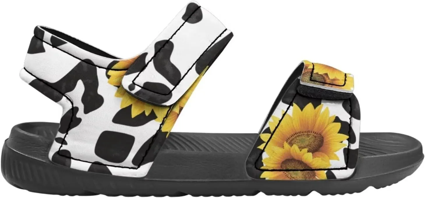 Bling Bling Sandals for Kids Girls US 5 Fashion Summer Dress Shoes Princess Beach Water Shoes Adjustable Outdoor Sport Hiking Sandals