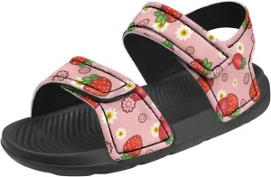 Bling Bling Sandals for Kids Girls US 5 Fashion Summer Dress Shoes Princess Beach Water Shoes Adjustable Outdoor Sport Hiking Sandals