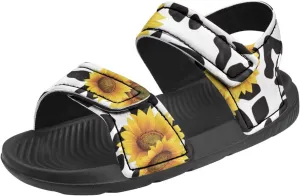 Bling Bling Sandals for Kids Girls US 5 Fashion Summer Dress Shoes Princess Beach Water Shoes Adjustable Outdoor Sport Hiking Sandals