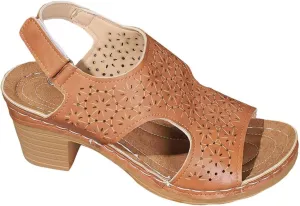 Block Heel Sandals for Women Comfortable Wide Width Open Toe Ankle Buckle Strap Platform Wedge Sandals for Women Elegant Low Chunky Heel Shoes Breathable Lightweight Walking Casual Fashion Sandal