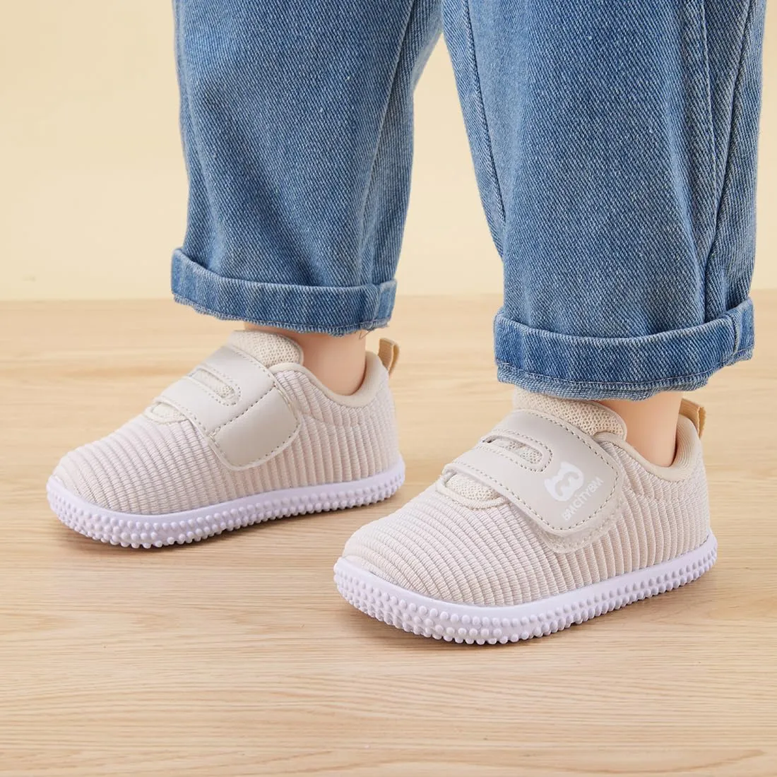 BMCiTYBM Baby Shoes Boy Girl Infant Sneakers Non-Slip First Walkers 6 9 12 18 24 Months