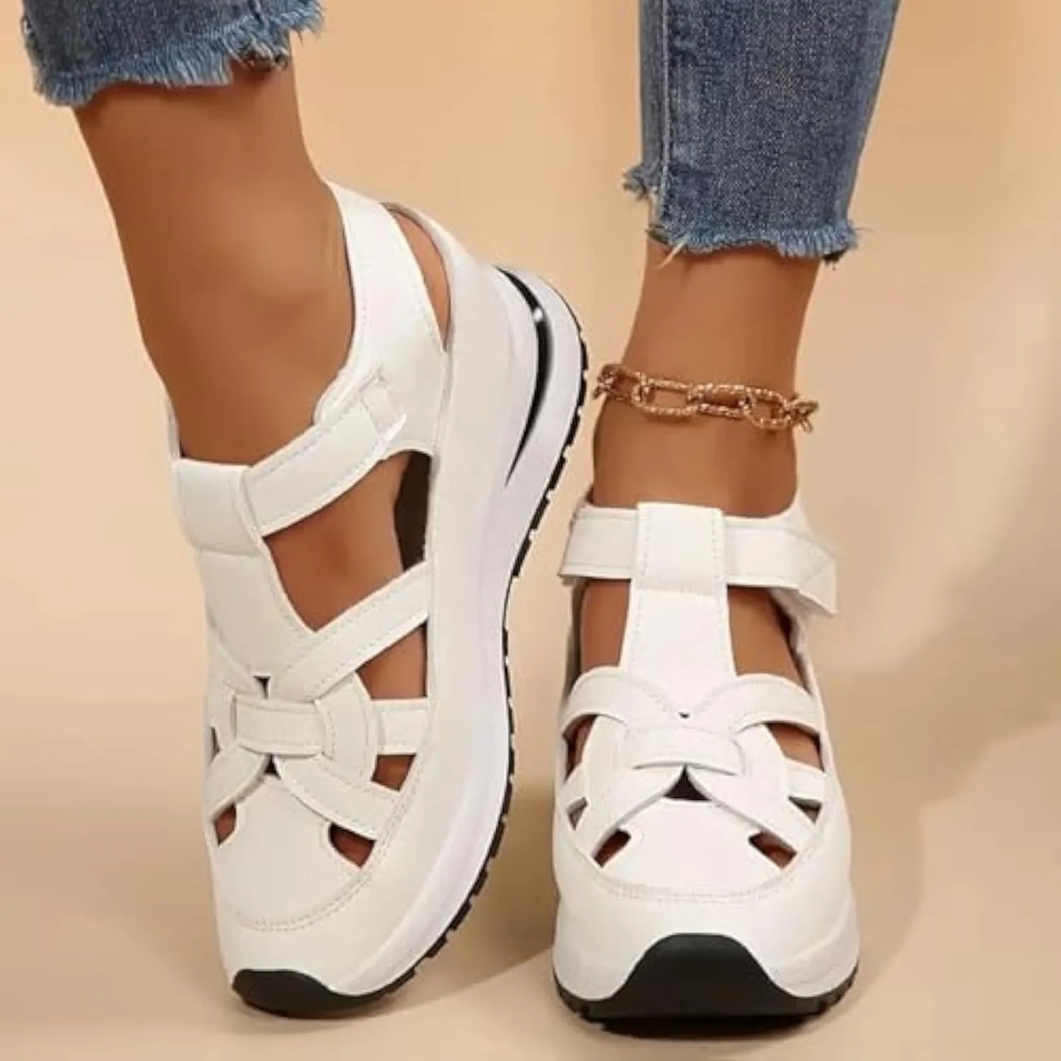 Bomre Orthopedic Sandals, Bomre Arch Support Shoes, Summer Platform Wedge, Beach Boho Vacation