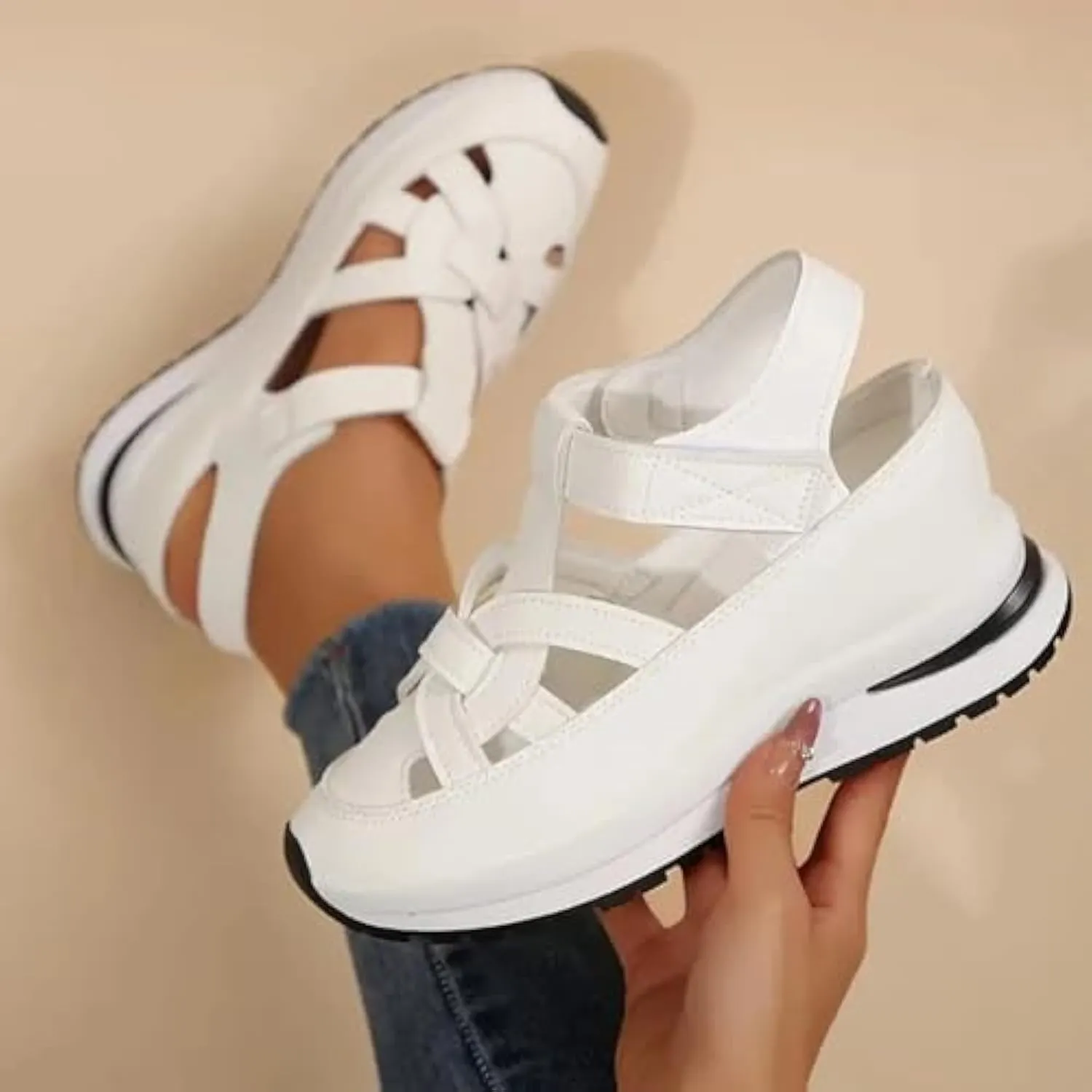Bomre Orthopedic Sandals, Bomre Arch Support Shoes, Summer Platform Wedge, Beach Boho Vacation