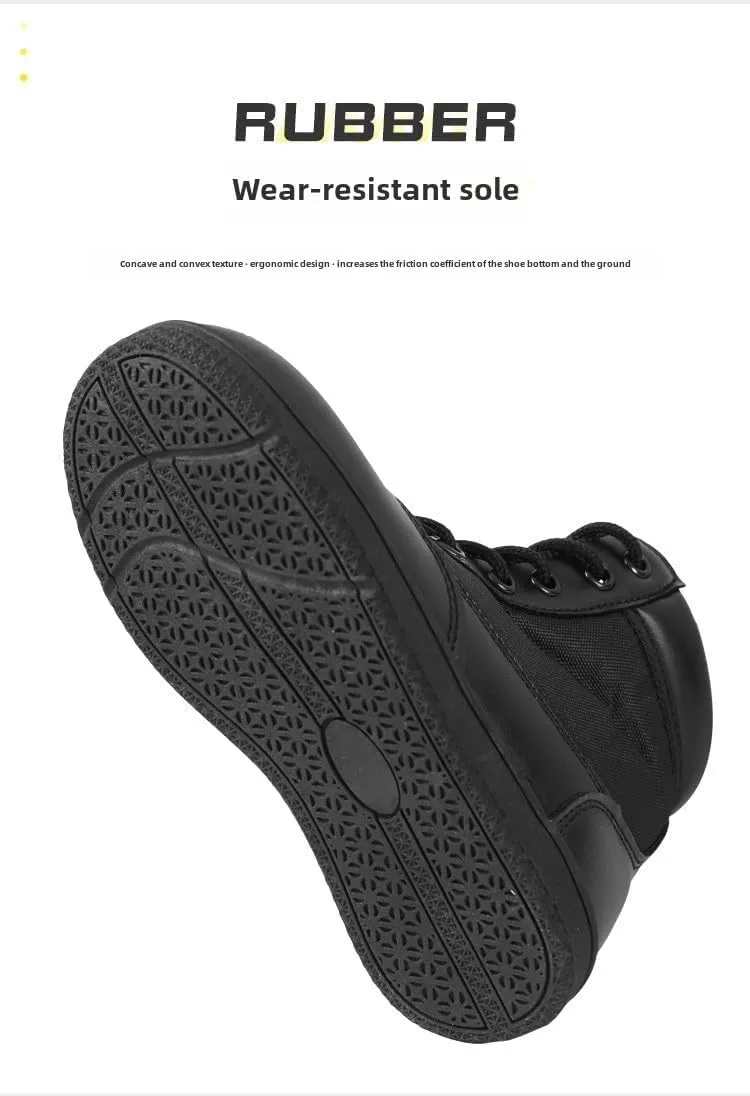 Boys and girls hiking boots summer camp waterproof anti-collision non-slip desert boots military fan shoes children's hiking shoes