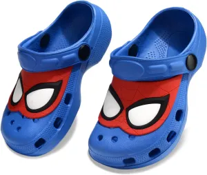Boys Clogs Cartoon Kids Garden Shoes Toddlers Slip On Sandals Lightweight Water Shower Slippers Indoor Outdoor Slides