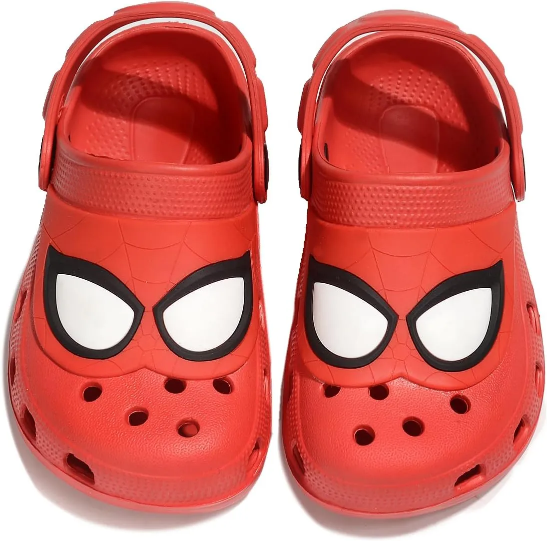 Boys Clogs Cartoon Kids Garden Shoes Toddlers Slip On Sandals Lightweight Water Shower Slippers Indoor Outdoor Slides