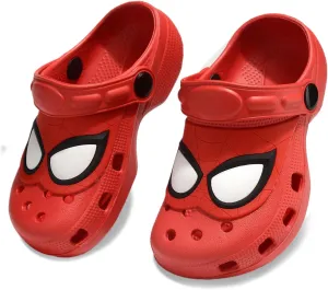 Boys Clogs Cartoon Kids Garden Shoes Toddlers Slip On Sandals Lightweight Water Shower Slippers Indoor Outdoor Slides
