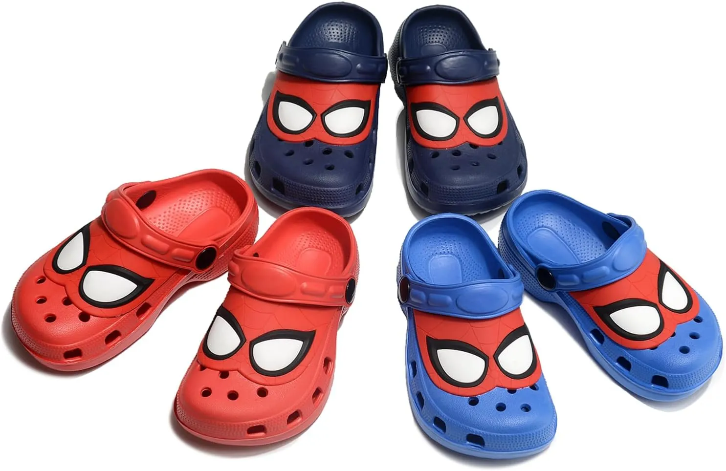 Boys Clogs Cartoon Kids Garden Shoes Toddlers Slip On Sandals Lightweight Water Shower Slippers Indoor Outdoor Slides