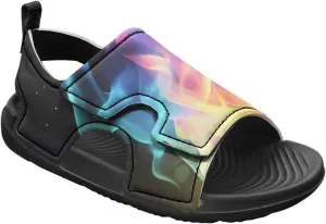 Boys Flame Sandals Kids Open Toe Outdoor Hiking Sandals Lightweight Athletic Beach Water Sport Shoes Adjustable
