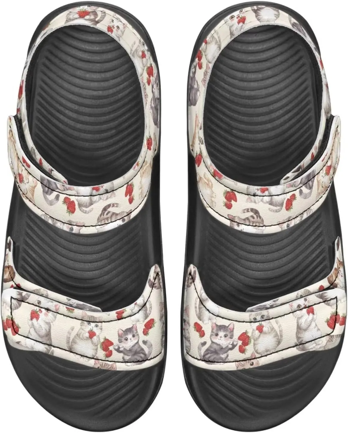 Boys Girls Sandals Cute Dachshund Print Kids Athletic Sport Sandals Open Toe Fashion Outdoor Hiking Shoes for Summer