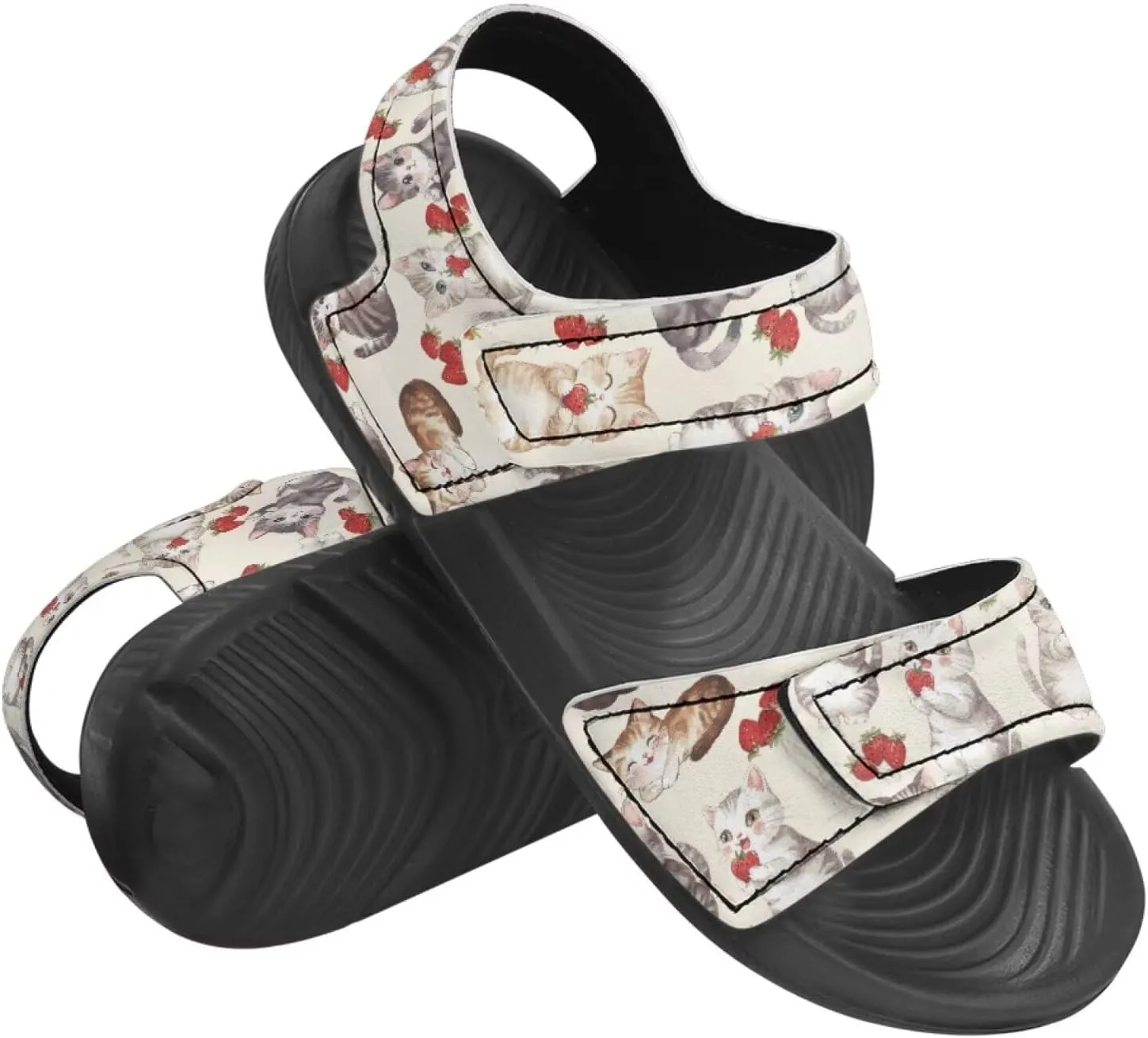 Boys Girls Sandals Cute Dachshund Print Kids Athletic Sport Sandals Open Toe Fashion Outdoor Hiking Shoes for Summer