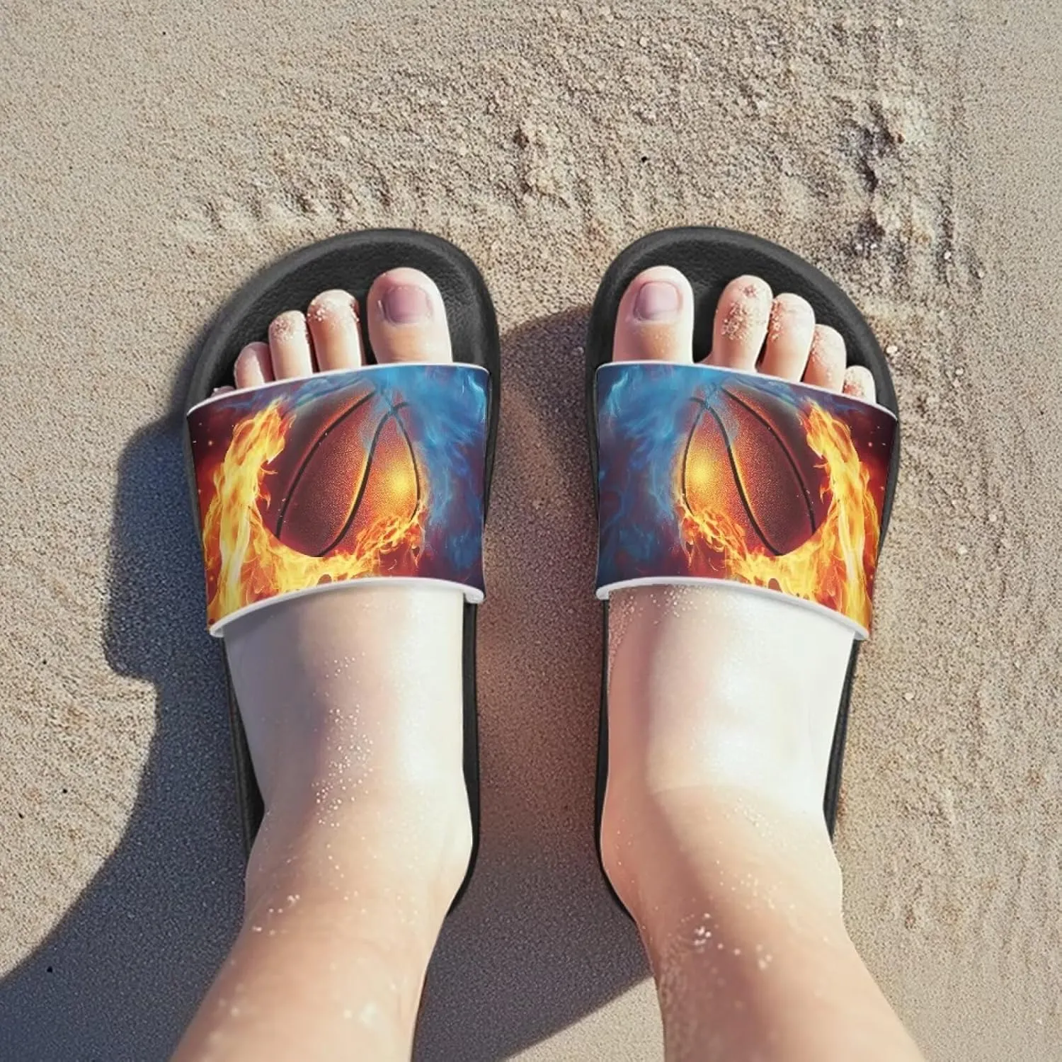Boys Slides Cool Animal Cloud Slides for Kids Summer House Slippers Beach Sandals