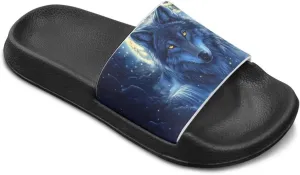 Boys Slides Sandal Non-slip Kids Pool Slides for Beach Lightweight