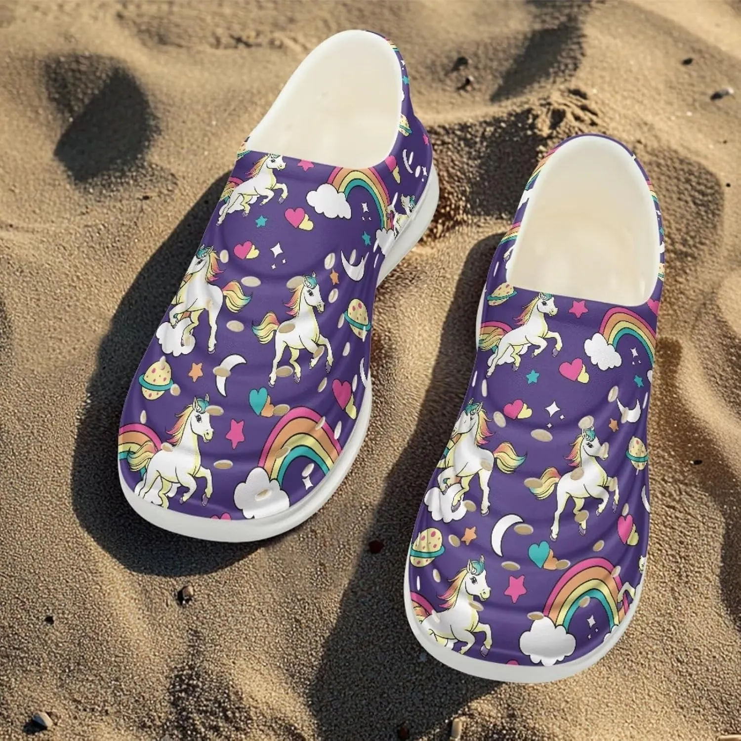 Cartoon Animal Water Shoes for Kids Boys Girls Slip On Sandals Child Breathable Quick Dry Pool Beach Sneakers
