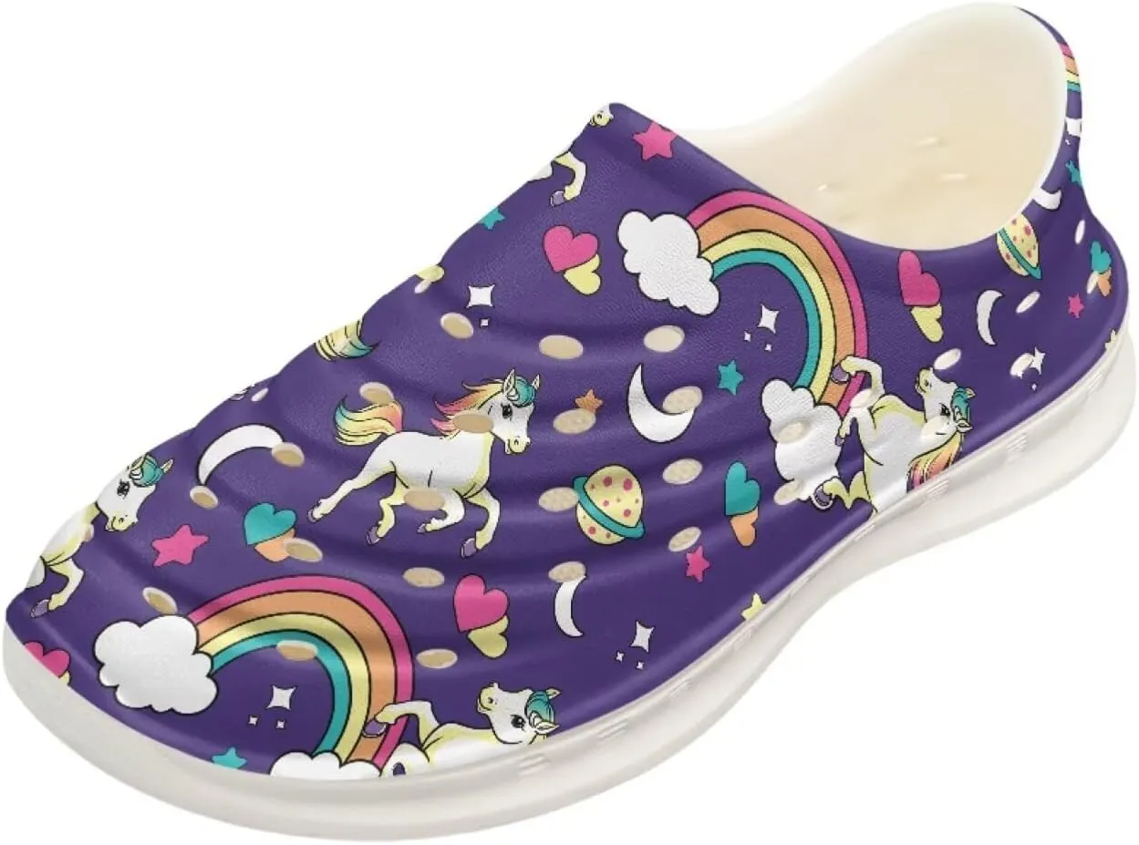 Cartoon Animal Water Shoes for Kids Boys Girls Slip On Sandals Child Breathable Quick Dry Pool Beach Sneakers