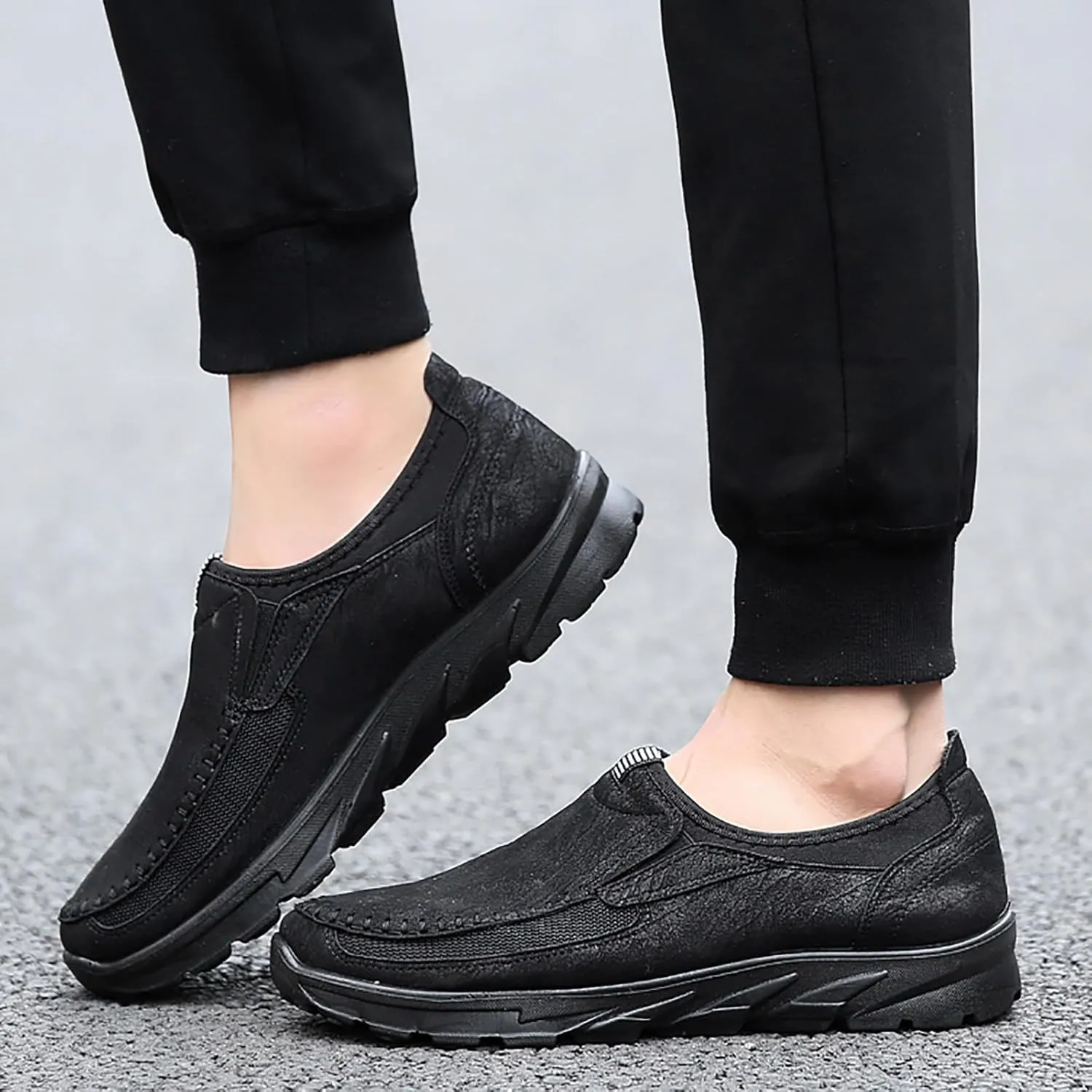 Casual Shoes for Men Leather Sports Shoes Trendy Design for Active Lifestyles Sneakers Odor Eliminator for Men