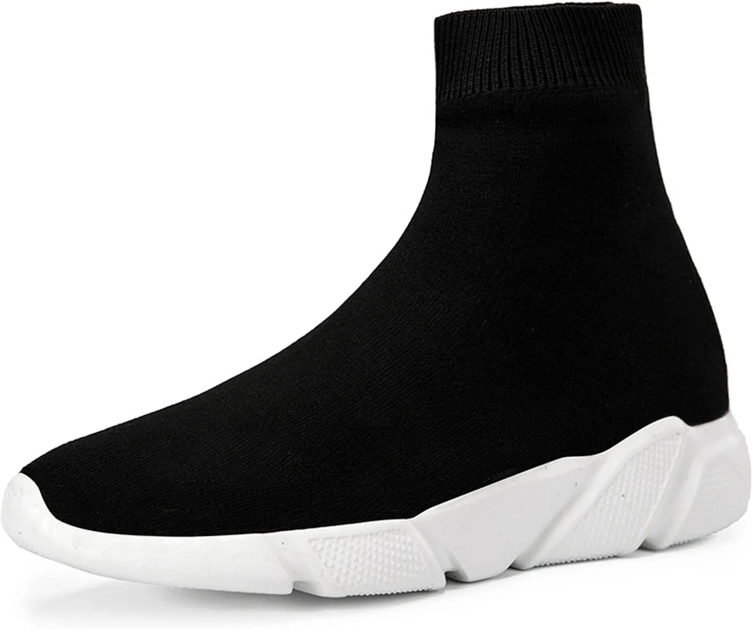 CERYTHRINA Womens Mens Walking Shoes High Top Athletic Running Knit Mesh Socks Shoes Road Gym Fashion Sneakers
