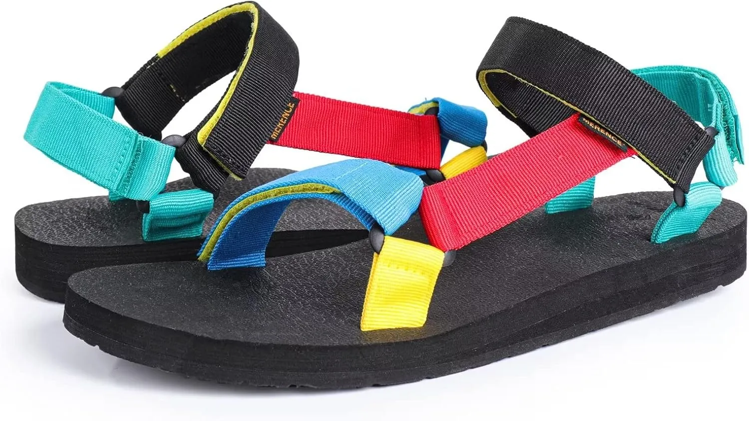 CIOR Men's Sport Sandals Hiking Sandals with Arch Support Yoga Mat Insole Outdoor Light Weight Water Shoes