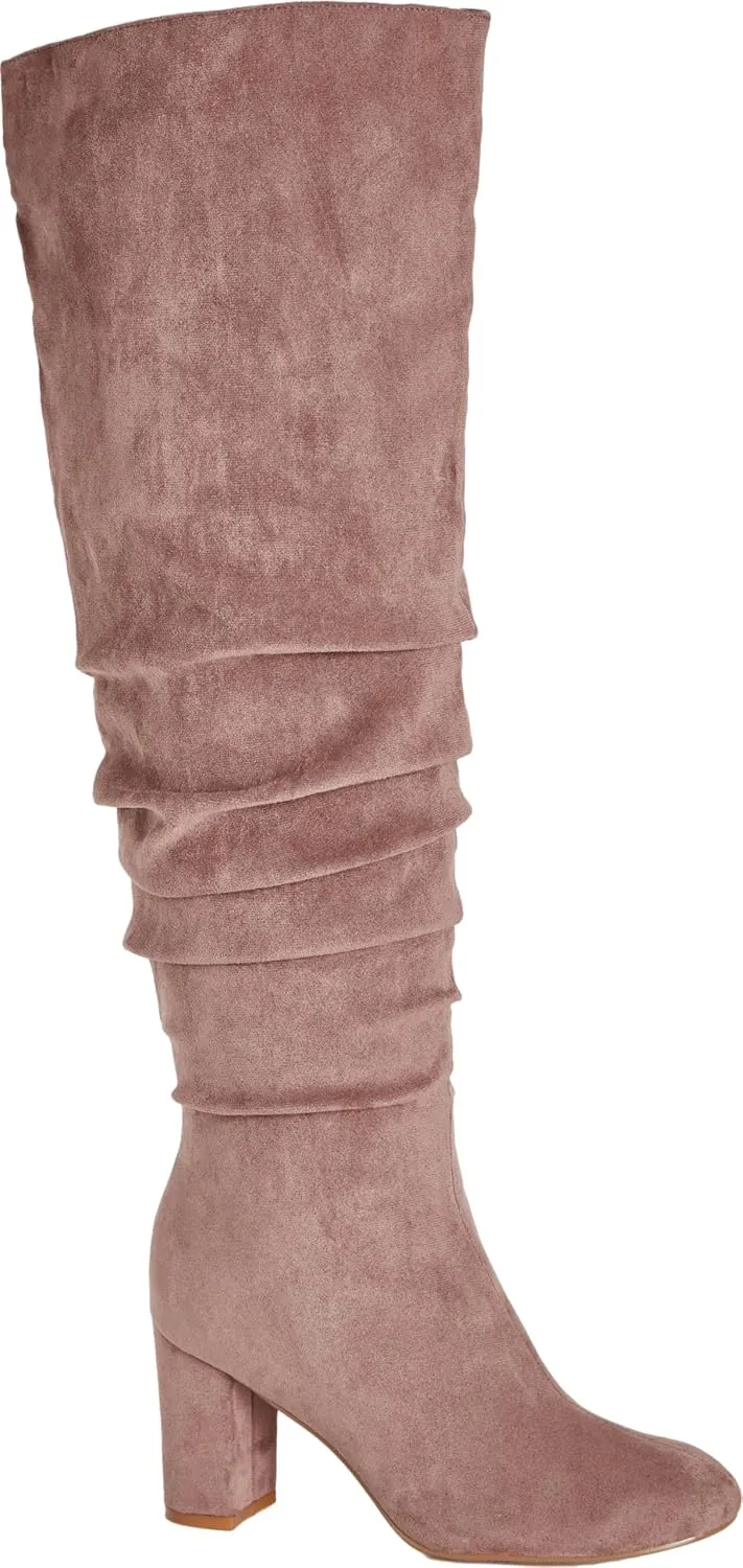 City Chic Women's WIDE FIT Raquel Knee Boot.