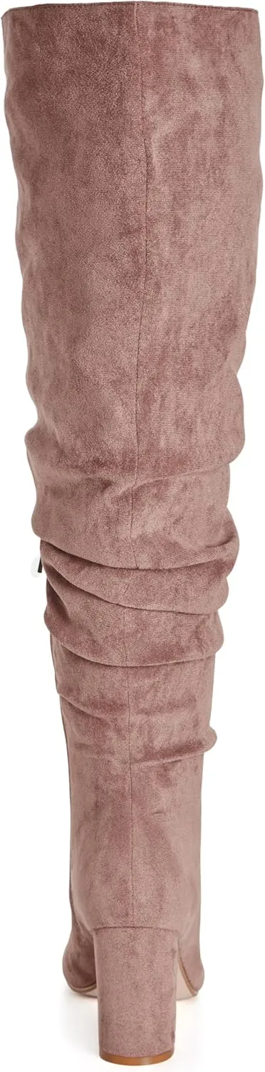 City Chic Women's WIDE FIT Raquel Knee Boot.