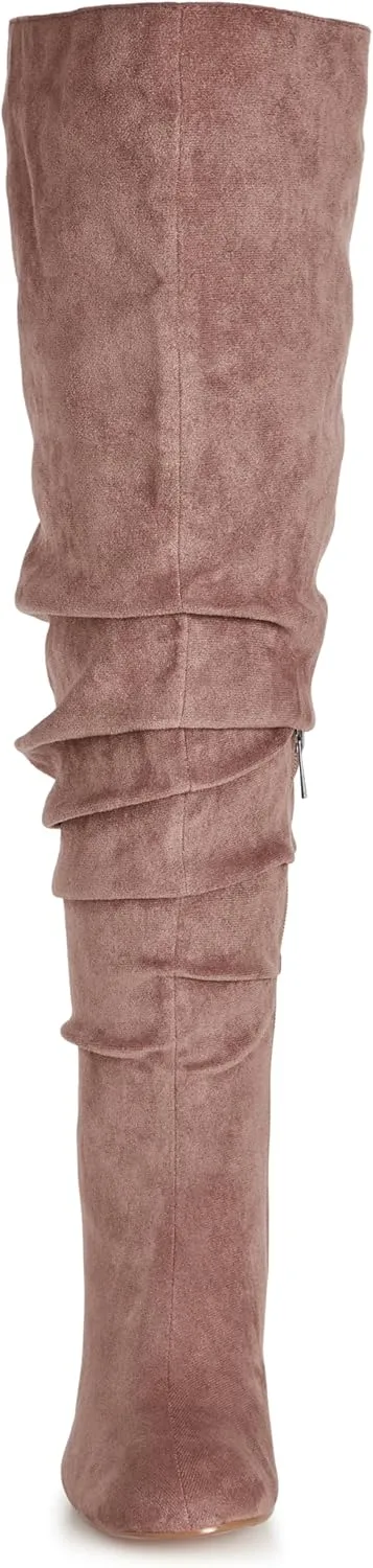 City Chic Women's WIDE FIT Raquel Knee Boot.