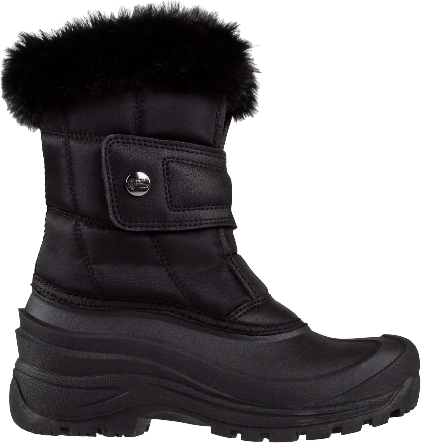 Clara Snow Winter Boots for Women, Warm, Insulated, Waterproof Shell, Faux Fur Lined Cuff