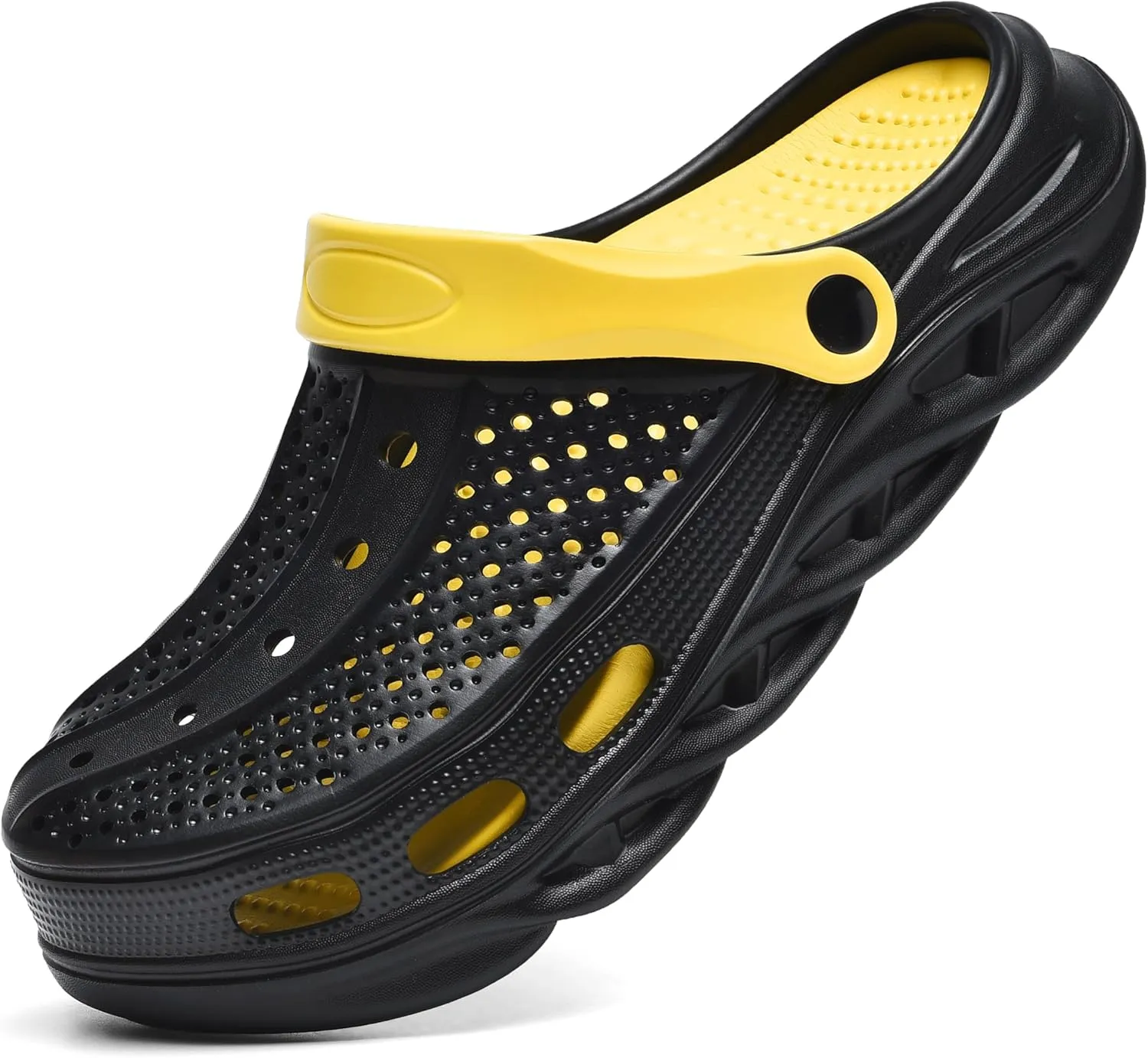 clootess Arch Support Garden Clogs Orthopedic Shoes for Women and Men Sandals Pillow Recovery Fasciitis Feet Insoles