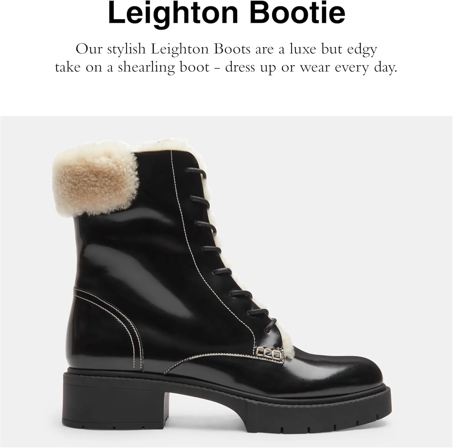 COACH Women's Leighton Bootie Uniform Dress Shoe