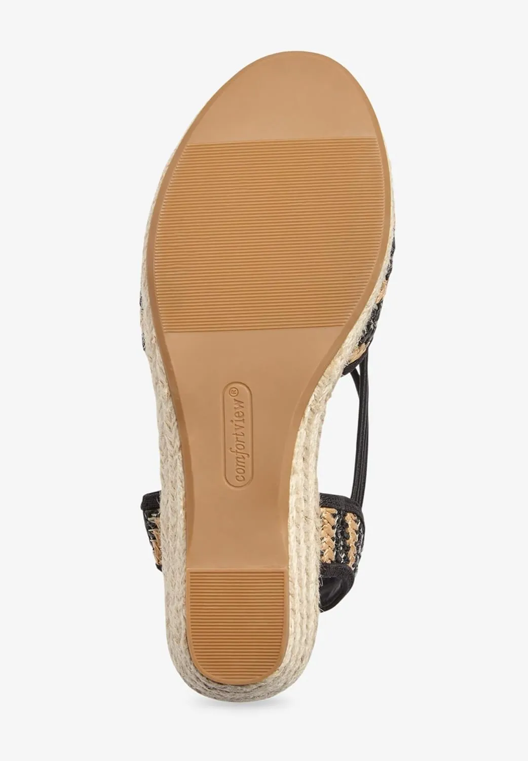 Comfortview Women's The Clea Espadrille (Wide Widths Available)
