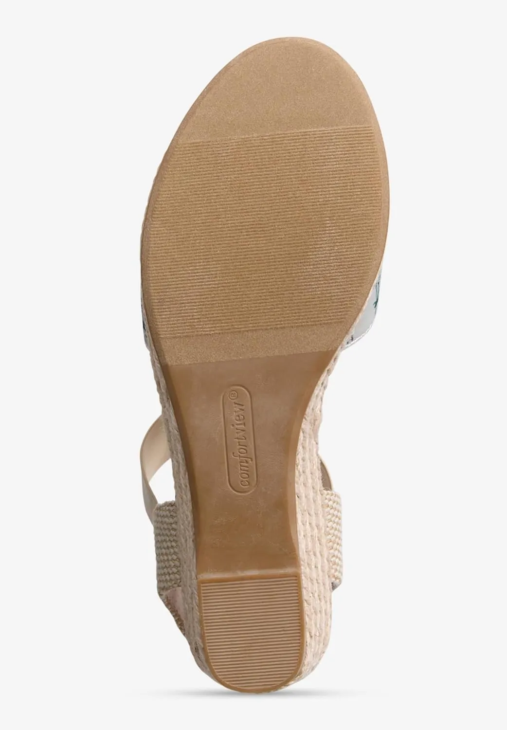Comfortview Women's Wide Width The Abra Espadrille