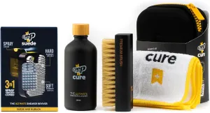 Crep Protect Suede Reviver Cure Shoe Cleaner - Sneaker Cleaner Solution with Shoe Cleaning Brush & Microfiber Cleaning Cloth for Shoes, Sneaker, Leather, Nubuck, Suede & Canvas