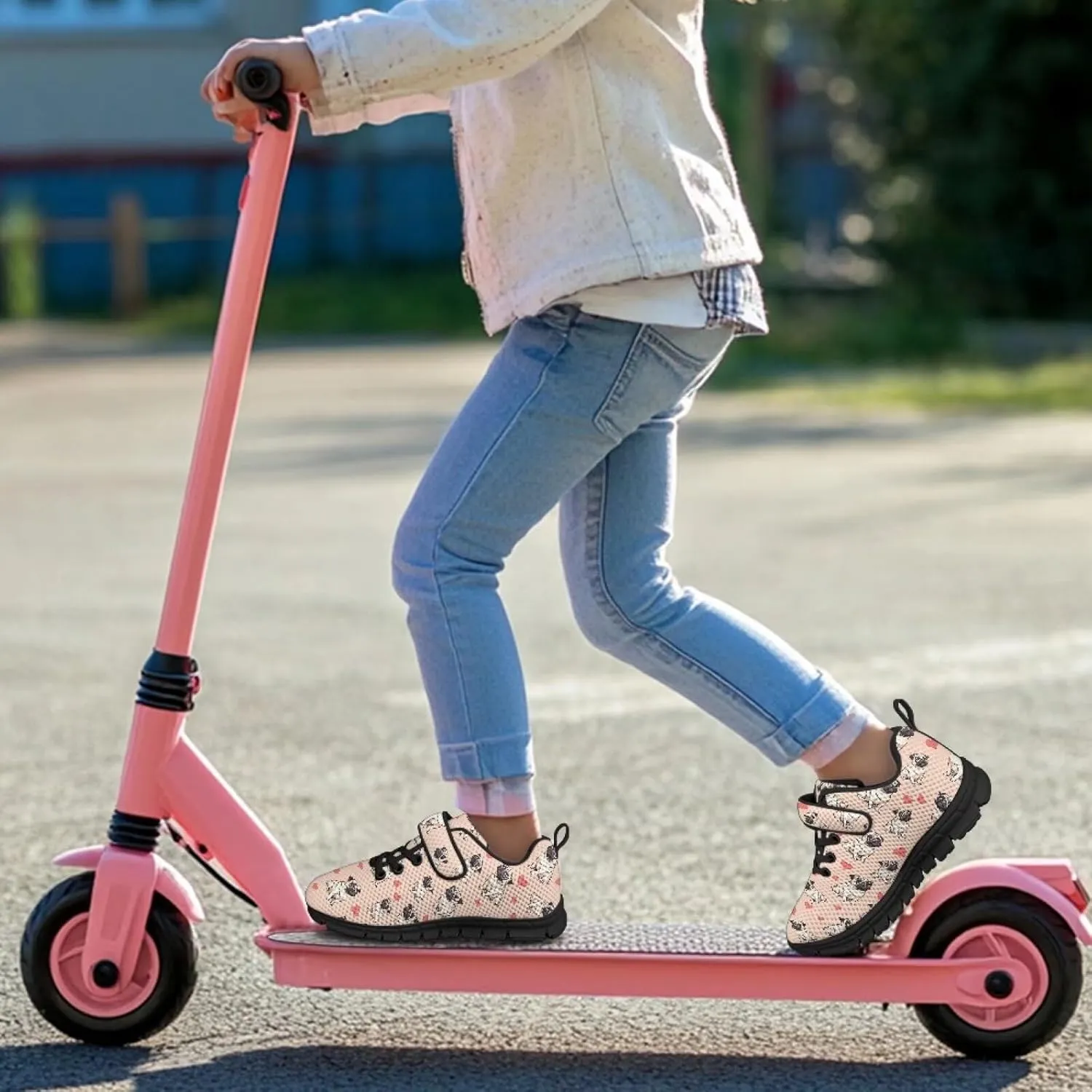 Cute Shoes for Teen Girls Outdoor Activity Ligweight Girls Athletic Shoes