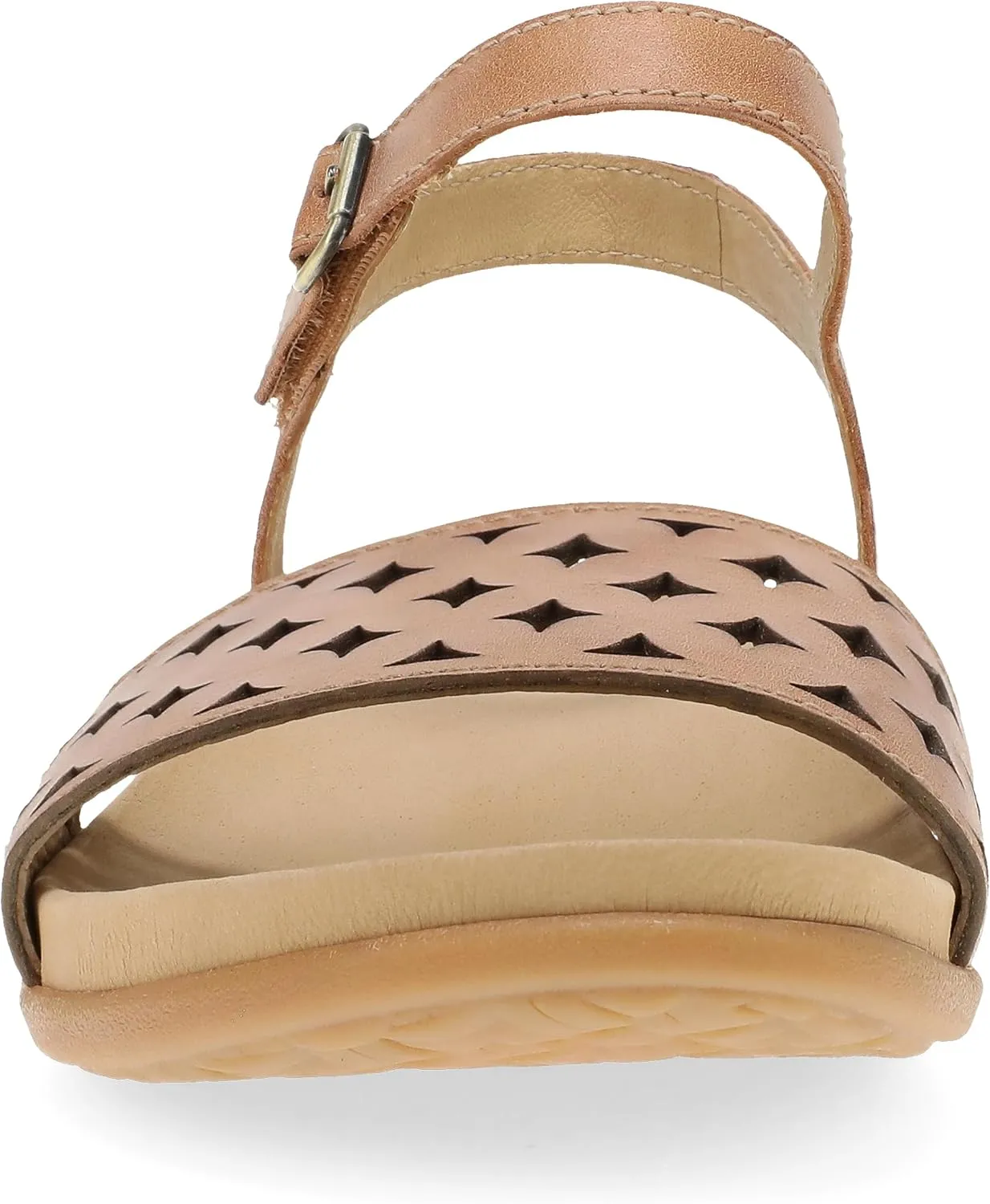 Dansko Jodie Sandal for Women - Leather Linings and Uppers for All-Day Comfort - Dual-Density EVA Footbed and Lightweight Rubber Outsole for Long-Lasting Wear