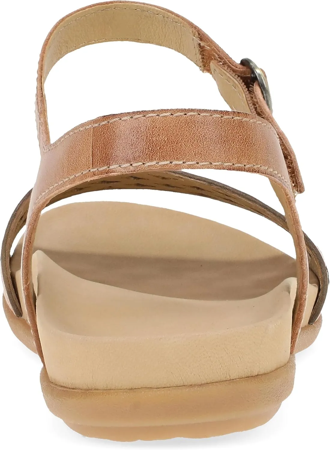 Dansko Jodie Sandal for Women - Leather Linings and Uppers for All-Day Comfort - Dual-Density EVA Footbed and Lightweight Rubber Outsole for Long-Lasting Wear
