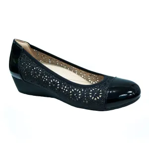 Dr Kong Madison Black Ballet Flats