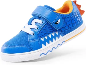 DREAM PAIRS Boys Sneakers Little Kids Toddler Shoes Storybook Causal Walking Shoes Non-Slip with Hook and Loop