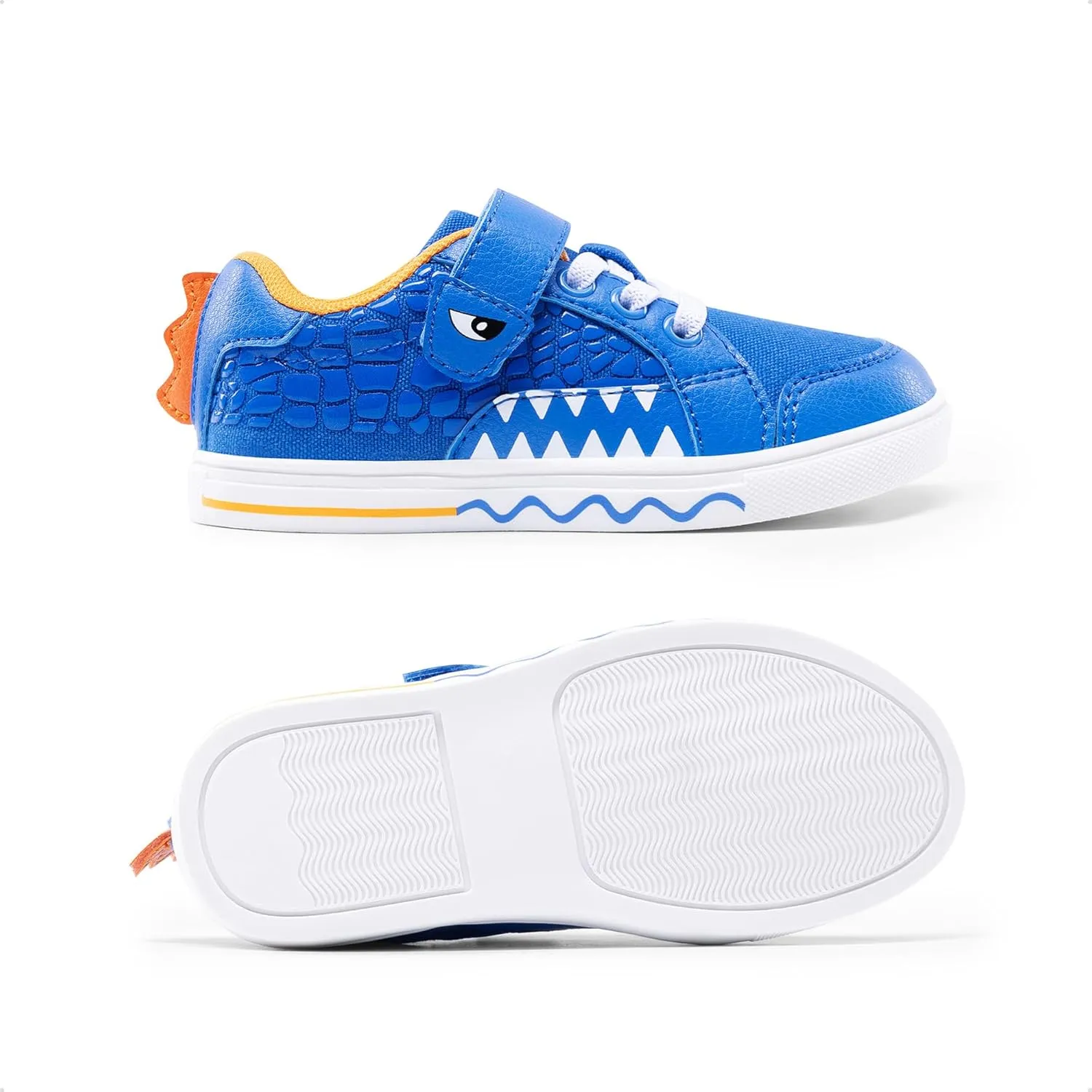 DREAM PAIRS Boys Sneakers Little Kids Toddler Shoes Storybook Causal Walking Shoes Non-Slip with Hook and Loop