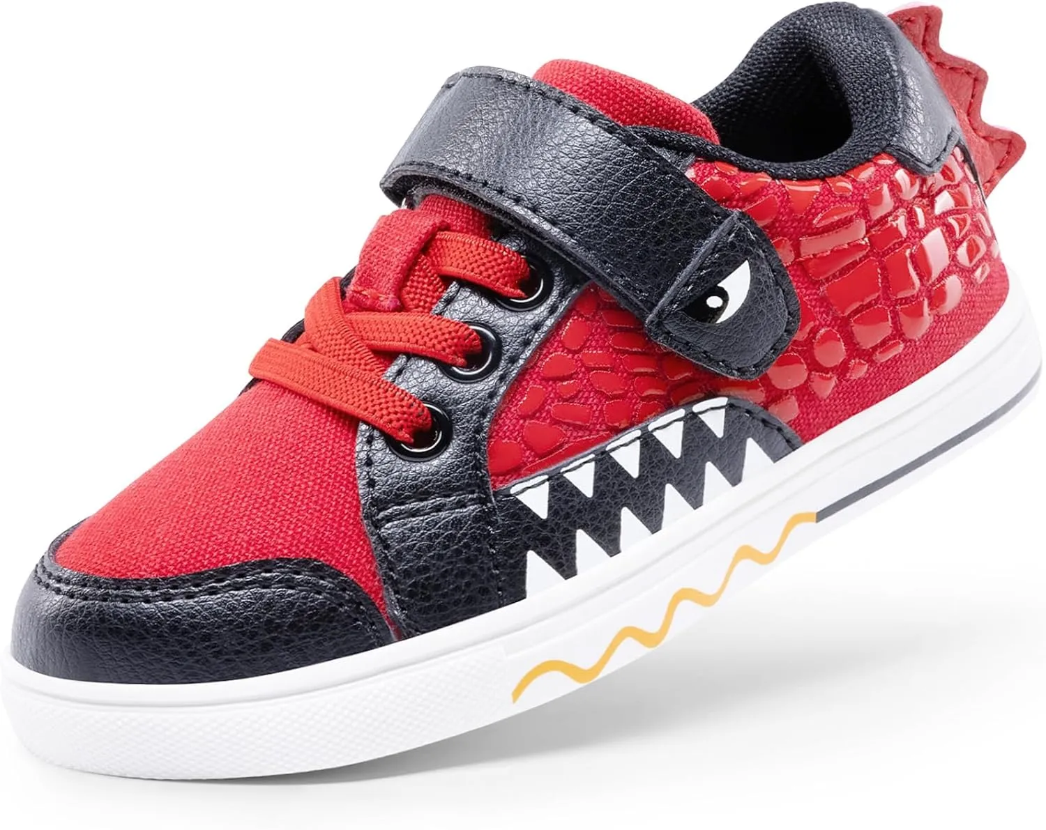 DREAM PAIRS Boys Sneakers Little Kids Toddler Shoes Storybook Causal Walking Shoes Non-Slip with Hook and Loop