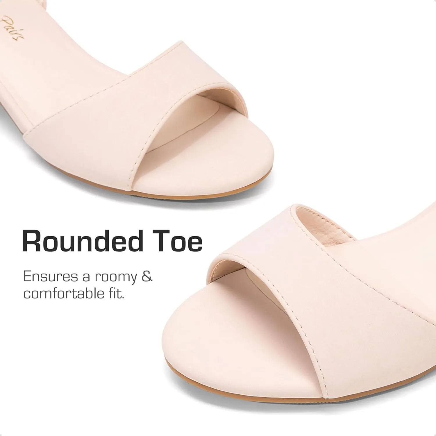 DREAM PAIRS Girls Sandals Chunky Pump Ankle Strap High Heels Dress Open Toe Flower Wedding Party for Little Big Kid