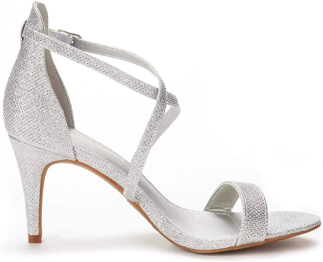 DREAM PAIRS Women's Dolce Fashion Stilettos Open Toe Pump Heel Sandals