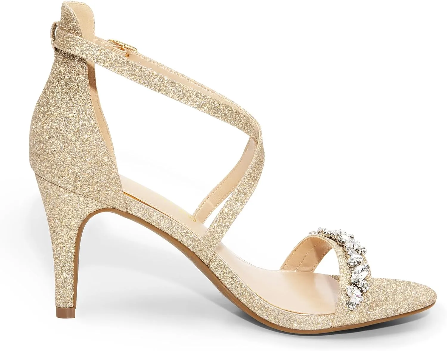 DREAM PAIRS Women's Dolce Fashion Stilettos Open Toe Pump Heel Sandals
