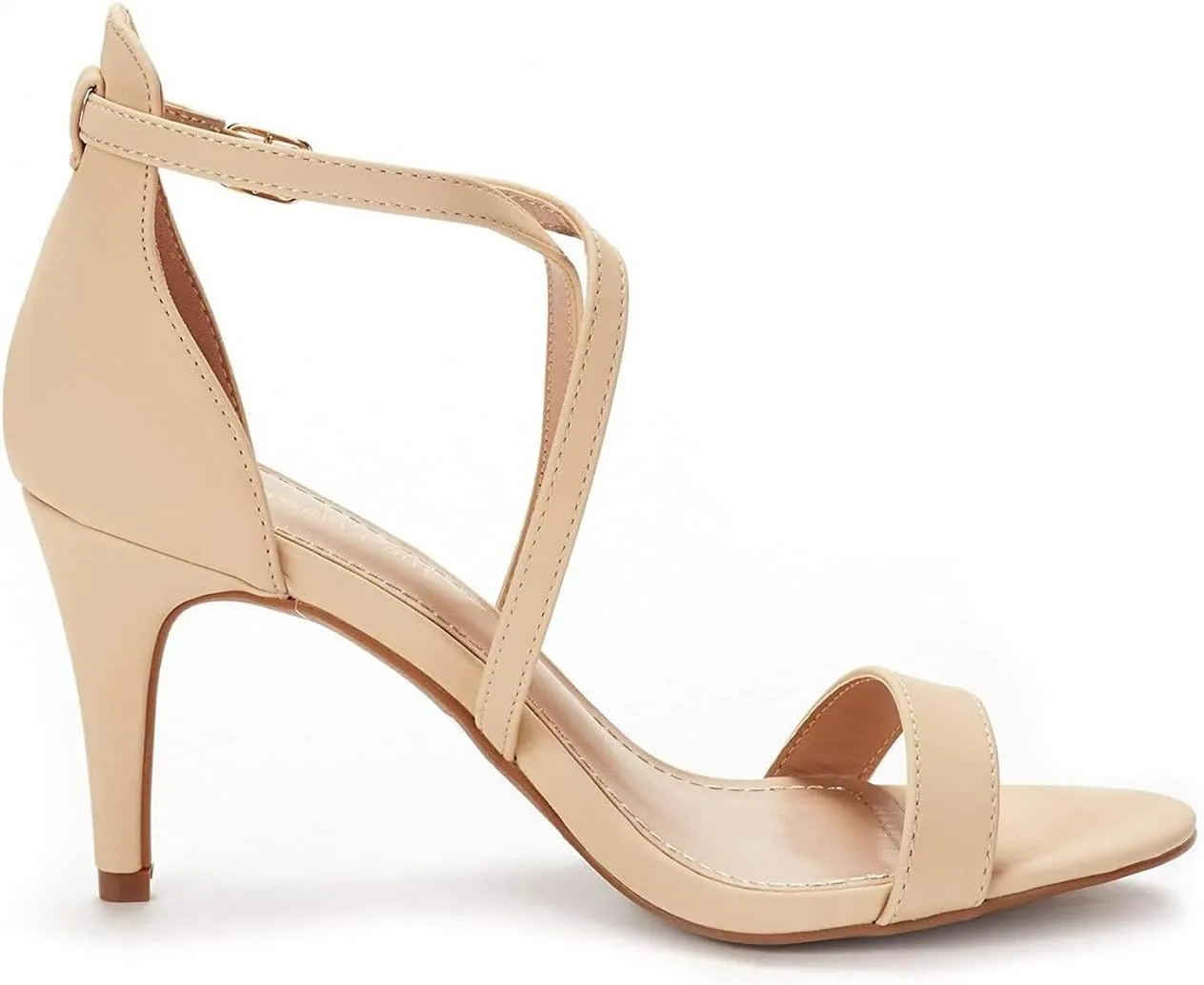 DREAM PAIRS Women's Dolce Fashion Stilettos Open Toe Pump Heel Sandals
